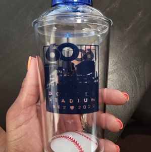Dodgers cocktail shaker